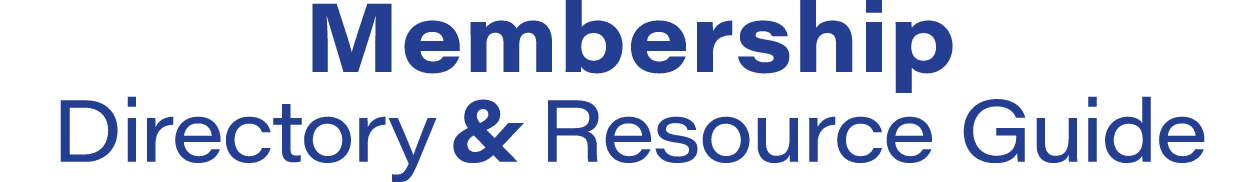 Membership Directory & Resource Guide 